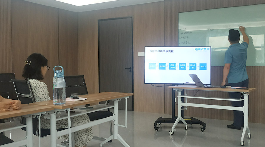 強化知識 提升技能！金環電器開展衣物烘干機產品知識培訓