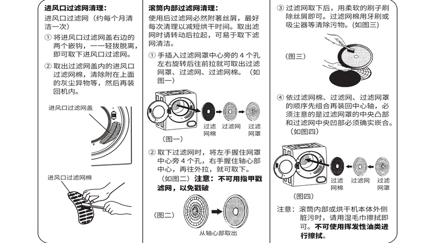 滾筒烘干機過濾網清理頻率指南