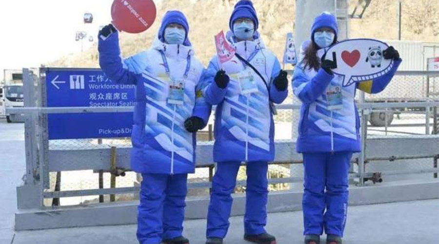 擔當與向善！金環(huán)電器致敬每一位冬奧志愿者！